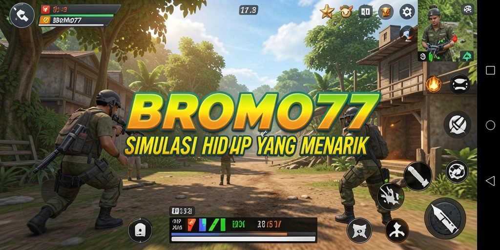Menampilkan gameplay menarik dari BROMO77 yang mengasyikkan.