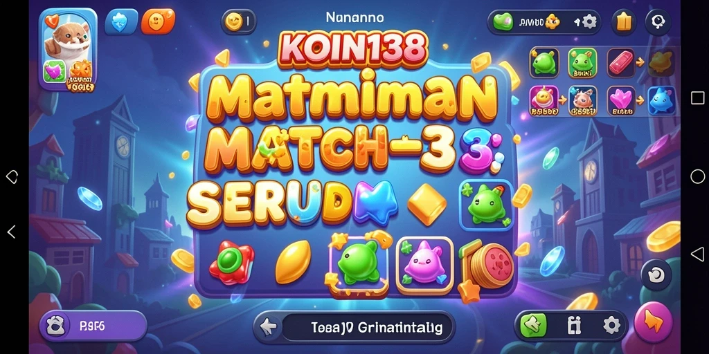 Tangkapan layar gameplay KOIN138 yang mengasyikkan dan penuh warna.