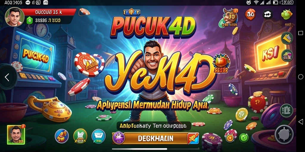 Tampilan utama PUCUK4D dengan fitur Utility yang canggih dan mudah digunakan.